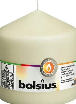 Bolsius stompkaars crème 45 uur D 9,8 H 10 cm