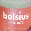 Bolsius stompkaars Rustiek Shine groen 35 uur D 6,8 H 8 cm