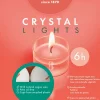 Bolsius waxinelicht Crystal Lights wit 6 uur D 4,8 x H 16,1 cm 24 stuks