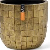 Capi Europe bloempot Blocks goud D 23,5 H 21 cm
