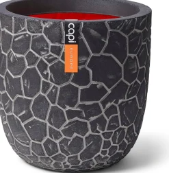 Capi Europe bloempot Clay antraciet D 35 H 34 cm