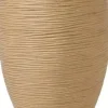 Capi Europe bloempot Elegant Deluxe Rib beige D 40 H 60 cm