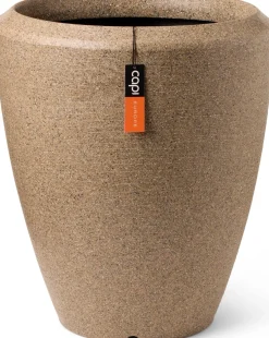 Capi Europe bloempot Granite taupe D 51 H 59 cm