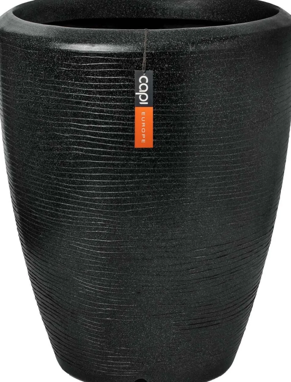 Capi Europe bloempot Granite zwart D 66 H 76 cm