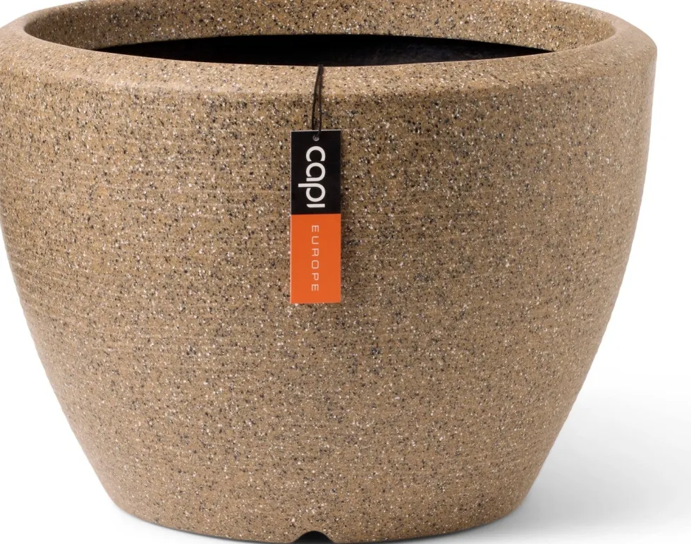 Capi Europe bloempot Granite taupe D 48 H 35 cm