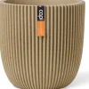 Capi Europe bloempot Groove beige D 35 H 34 cm