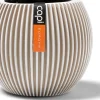 Capi Europe bloempot Groove crème D 29 H 25 cm