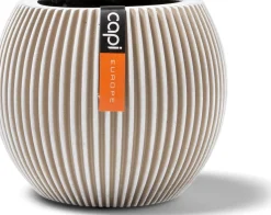 Capi Europe bloempot Groove crème D 29 H 25 cm