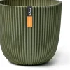 Capi Europe bloempot Groove groen D 25 H 23 cm