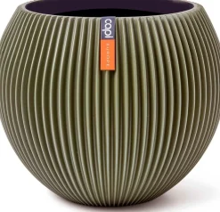 Capi Europe bloempot Groove groen D 29 H 25,5 cm