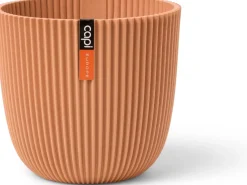 Capi Europe bloempot Groove oranje D 16 H 15 cm