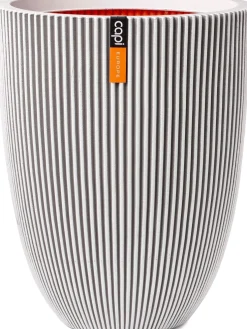 Capi Europe bloempot Groove wit D 46 H 58 cm