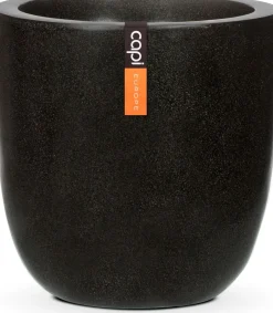 Capi Europe bloempot Lux zwart D 54 H 52 cm