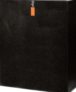 Capi Europe bloempot Lux zwart 88 x 36 x 100 cm