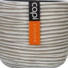 Capi Europe bloempot Nature-Rib crème D 23,4 H 20,9 cm