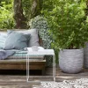 Capi Europe bloempot Nature-Rib ivoor D 56 H 84 cm
