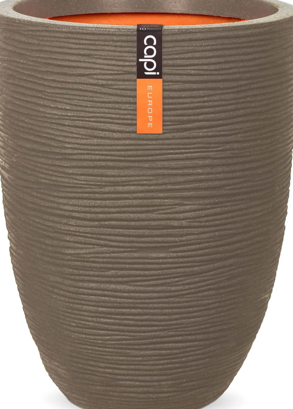 Capi Europe bloempot Nature Rib taupe D 46 H 58 cm