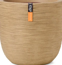 Capi Europe bloempot Nature Rib beige D 54 H 52 cm