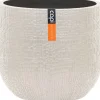 Capi Europe bloempot Nature Skin beige D 17,2 H 15,3 cm