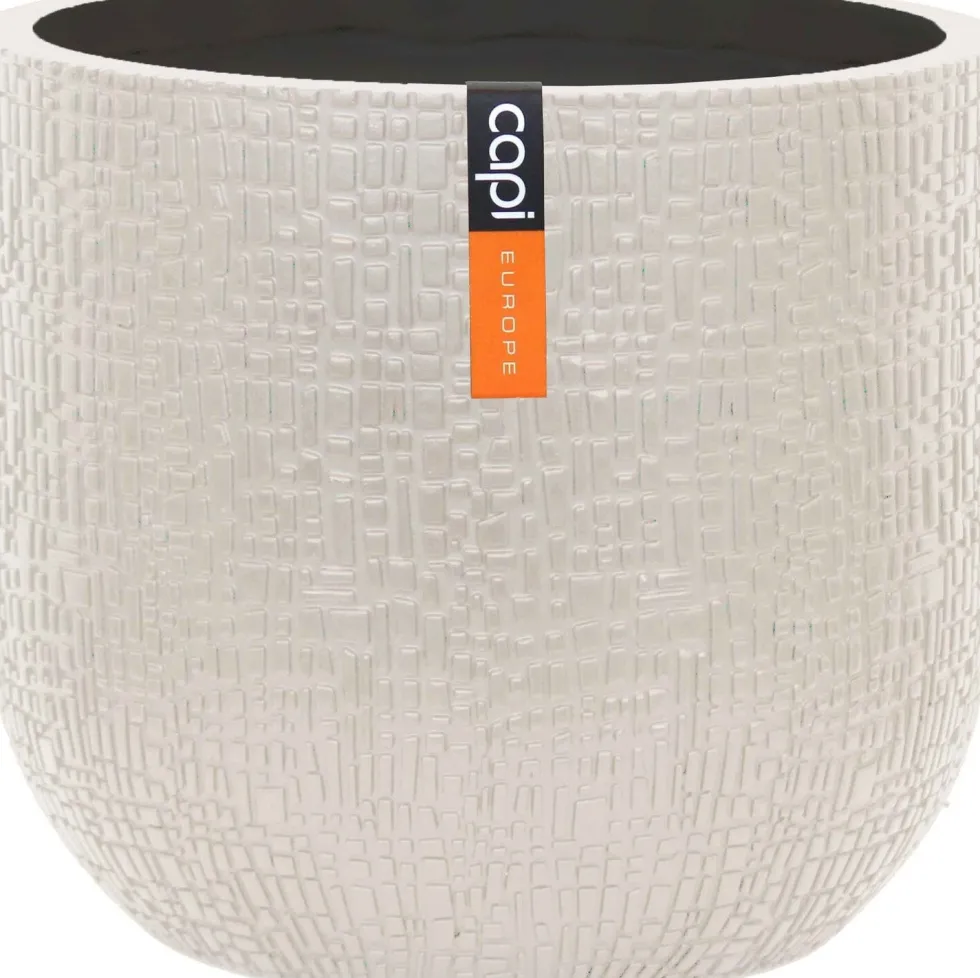 Capi Europe bloempot Nature Skin beige D 9 H 8 cm