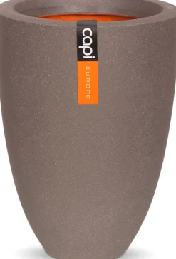 Capi Europe bloempot Smooth taupe D 26 H 36 cm