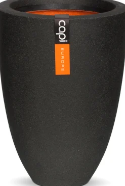 Capi Europe bloempot Urban Smooth zwart D 36 H 47 cm
