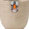 Capi Europe bloempot Waste Rib beige D 43 H 41 cm
