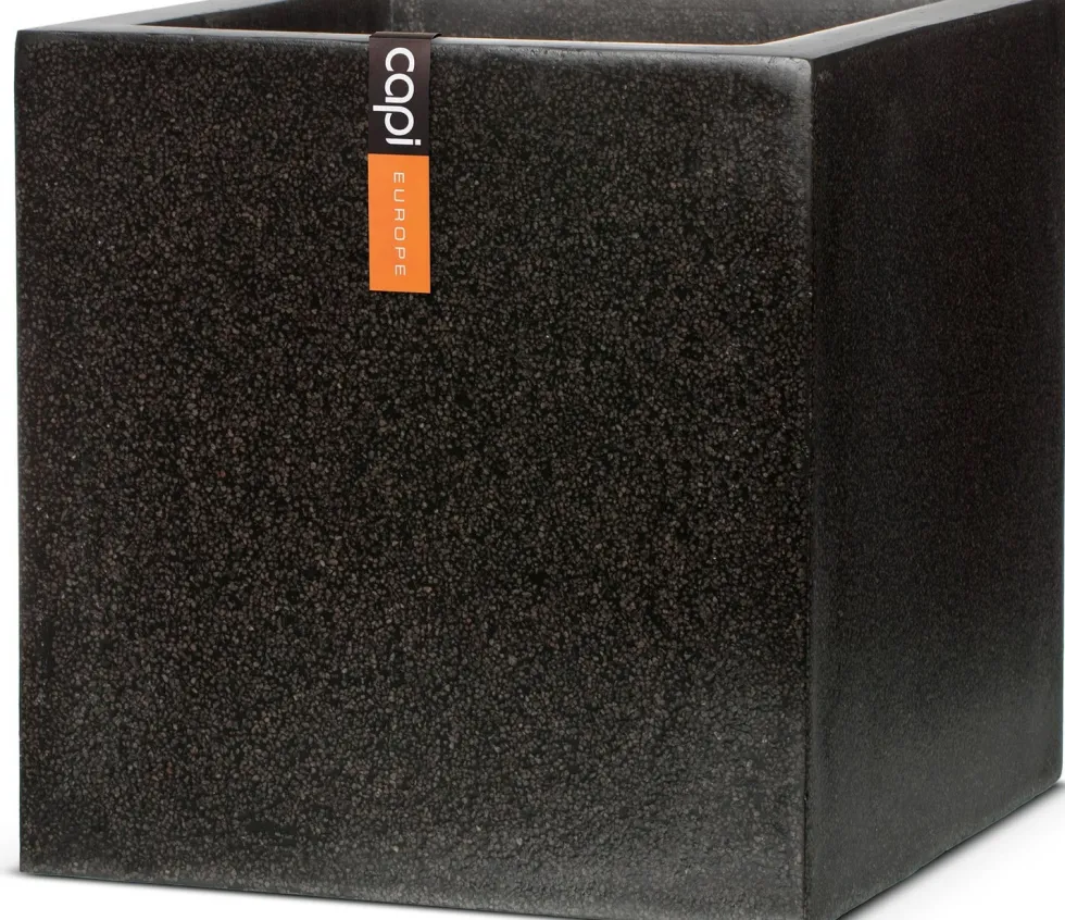 Capi Europe plantenbak zwart 60 x 60 x 60 cm