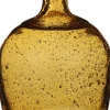 Casa Vivante fles Modena geel D 16 H 24 cm