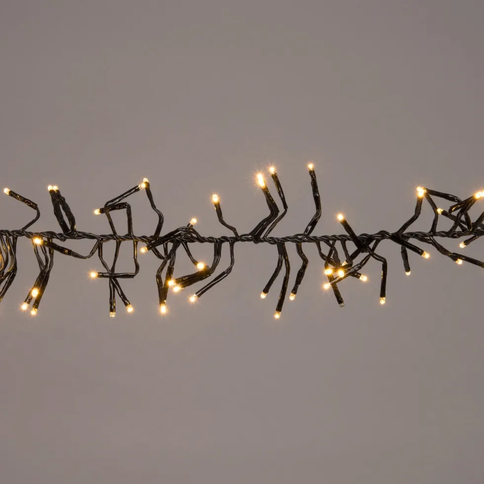 Clusterverlichting met 1152 lampjes met knipperfunctie warm white 6,9 m