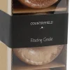 Countryfield drijfkaars Bollie oranje 18 uur 3 stuks
