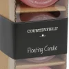 Countryfield drijfkaars Bollie roze 5 uur 3 stuks
