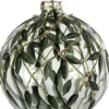 Countryfield kerstbal Neola groen / transparant D 12 cm