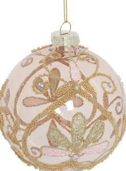 Countryfield kerstbal Raki transparant D 8 H 8 cm
