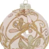 Countryfield kerstbal Raki transparant D 10 H 10 cm