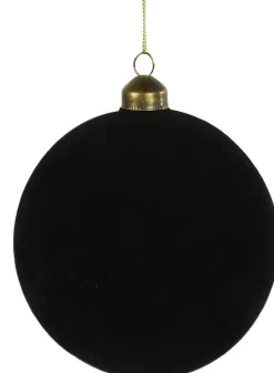 Countryfield kerstbal Ripley zwart D 12 cm