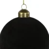 Countryfield kerstbal Ripley zwart D 10 cm