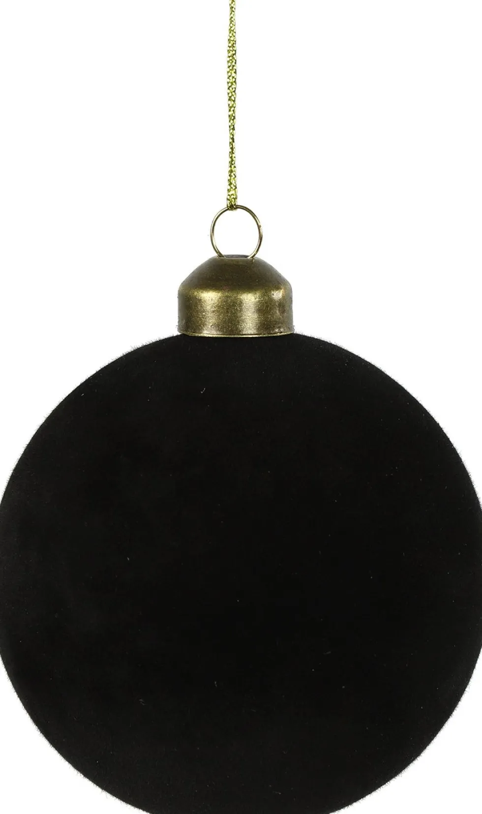 Countryfield kerstbal Ripley zwart D 10 cm