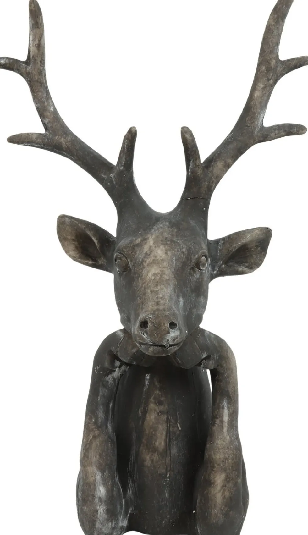 Countryfield kerstfiguur Zen hert bruin 19 x 31,5 x 52 cm
