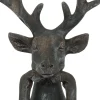 Countryfield kerstfiguur Zen hert bruin 17 x 11,5 x 30,5 cm