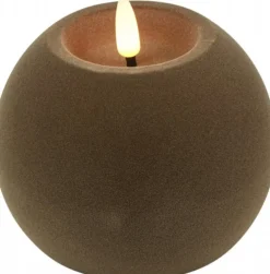 Countryfield LED bolkaars Lyon taupe D 10 H 7 cm