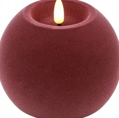 Countryfield LED bolkaars Lyon roze D 10 H 7 cm