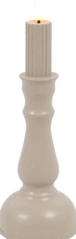 Countryfield LED kaars Tabe crème D 8 H 28 cm