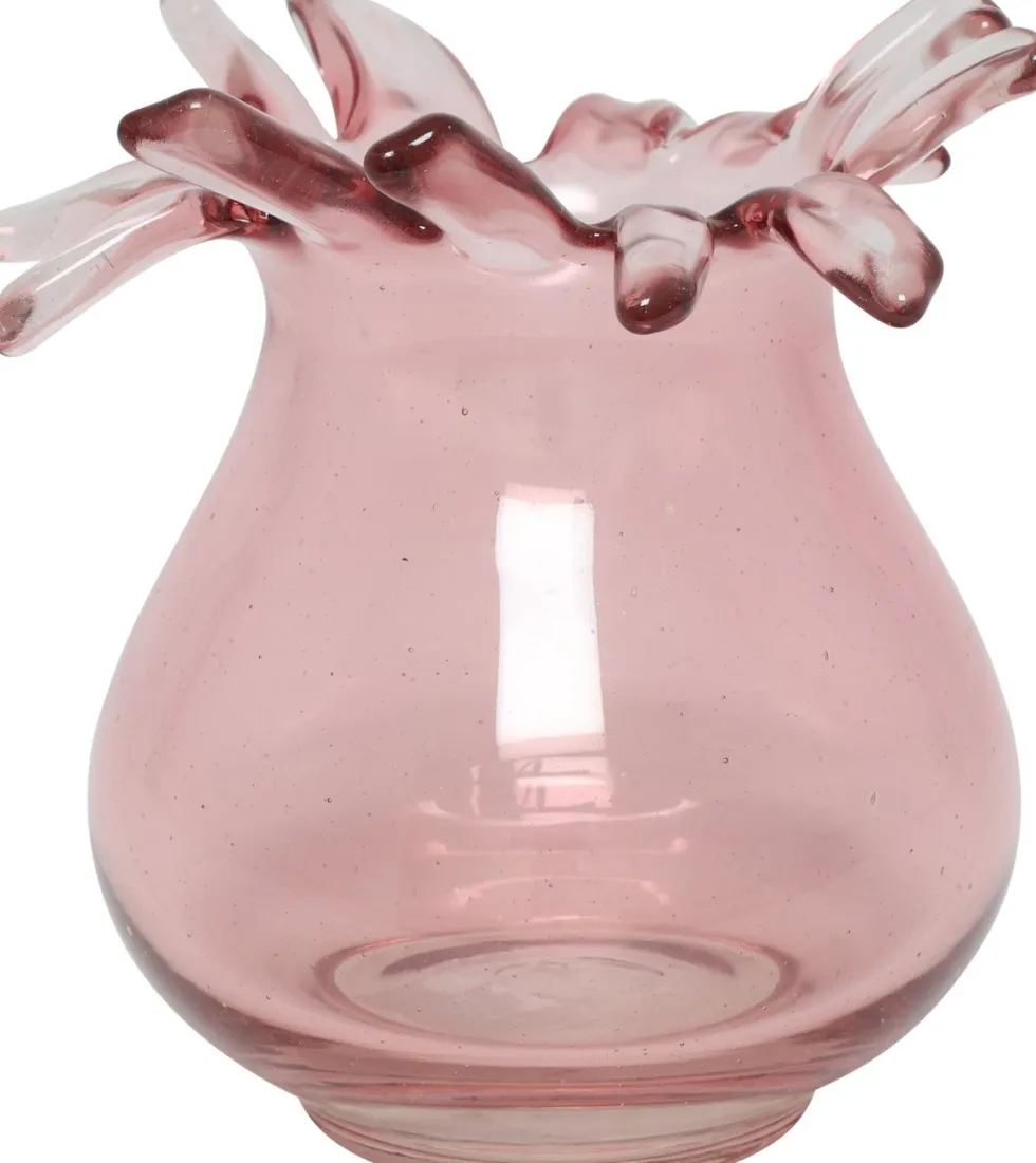 Countryfield vaas Collar roze D 14 H 15 cm