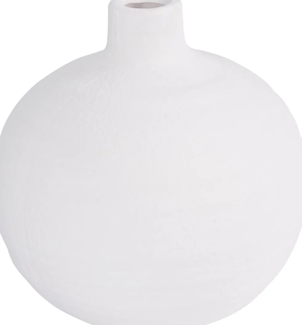 Countryfield vaas Thierry wit D 16,5 H 16,5 cm