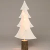 Decoratieboom H 31 cm met 10 LED lampjes warm wit