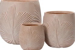 Decoris bloempot Axel terracotta D 43 H 43 cm