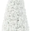 Decoris decoratieboom Foam wit D 13 H 30 cm