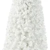 Decoris decoratieboom Foam wit D 17 H 50 cm