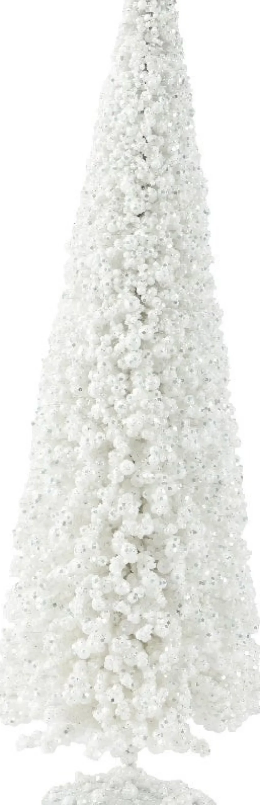 Decoris decoratieboom Foam wit D 17 H 50 cm
